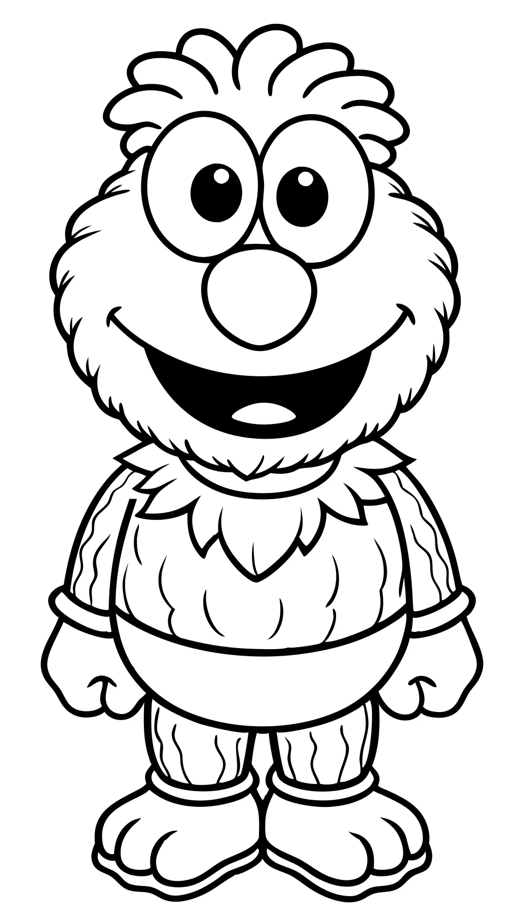 sesame street color pages